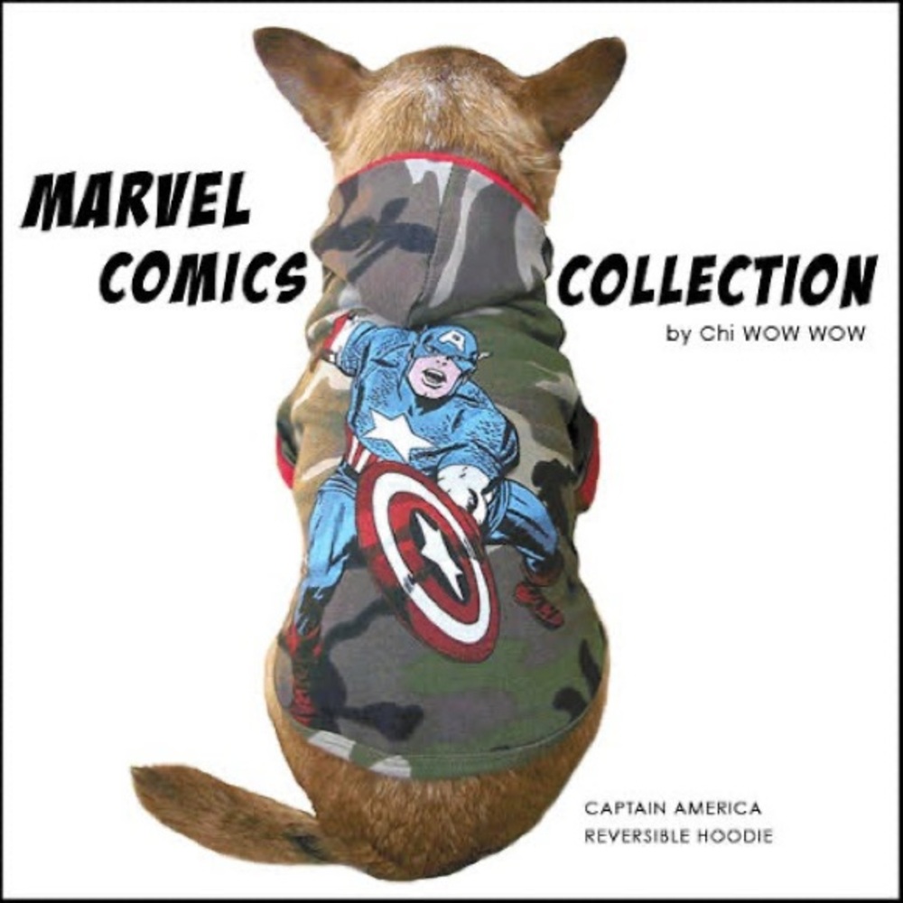 Hoodie Superhero Captain America
